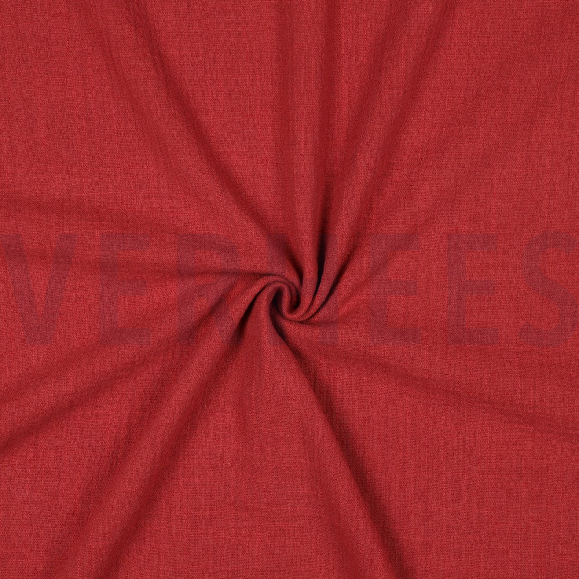 KATOEN SLUB GEWASSEN WIJNROOD (high resolution) #3