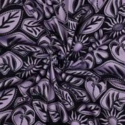 VISKOSE ROSELLA STRETCH ABSTRACT MARINEBLAU (thumbnail) #3