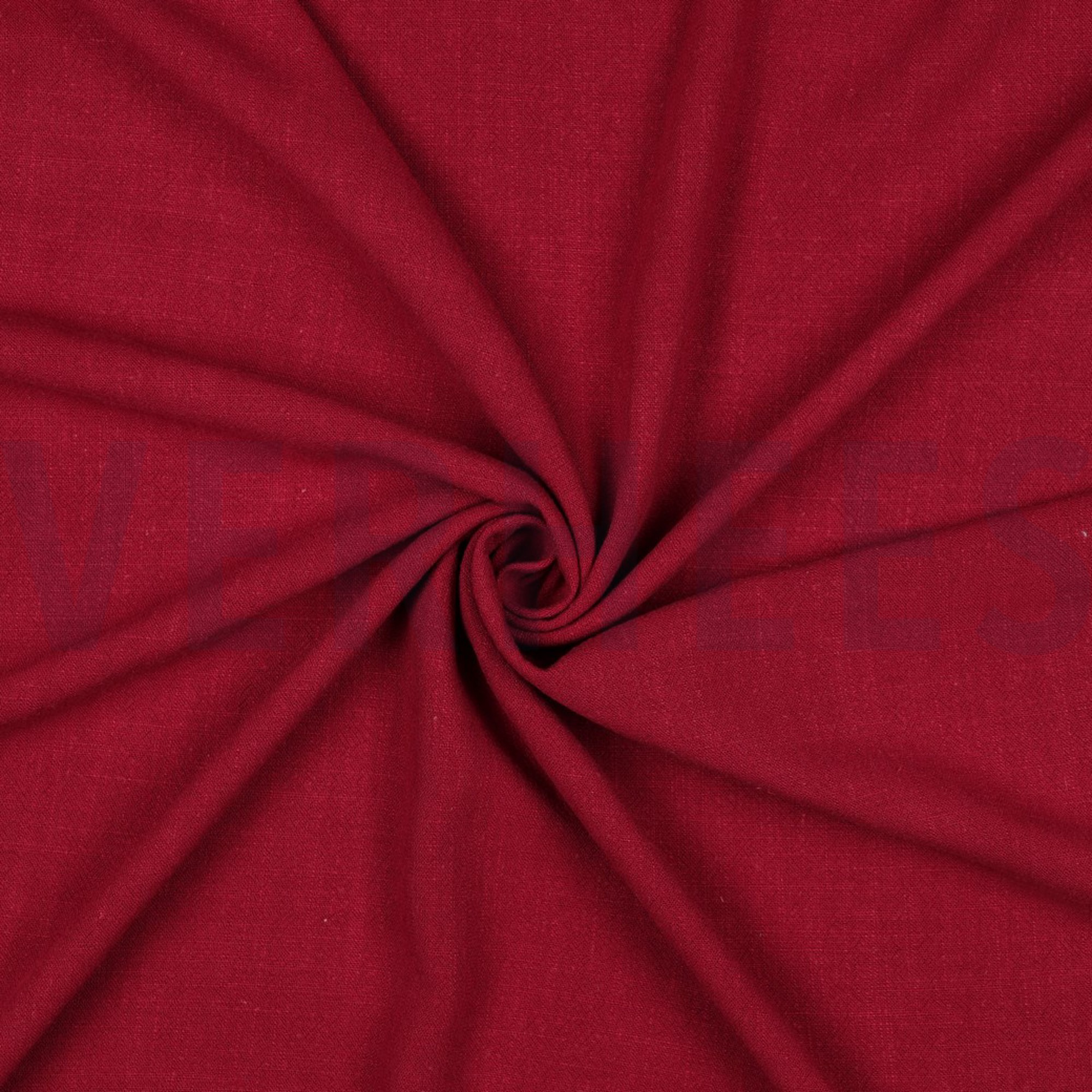LEINEN VISKOSE GEWASCHEN DUNKELROT (high resolution) #3