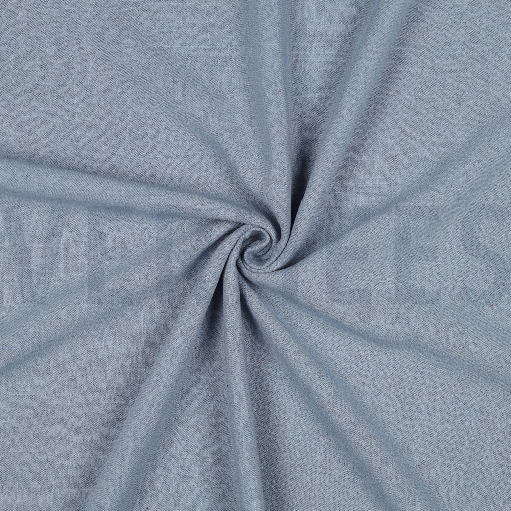 LINEN VISCOSE WASHED BLUE #7