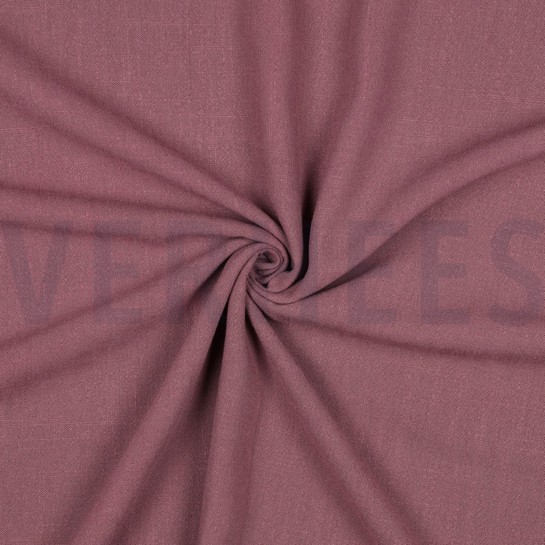 LEINEN VISKOSE GEWASCHEN MAUVE #7