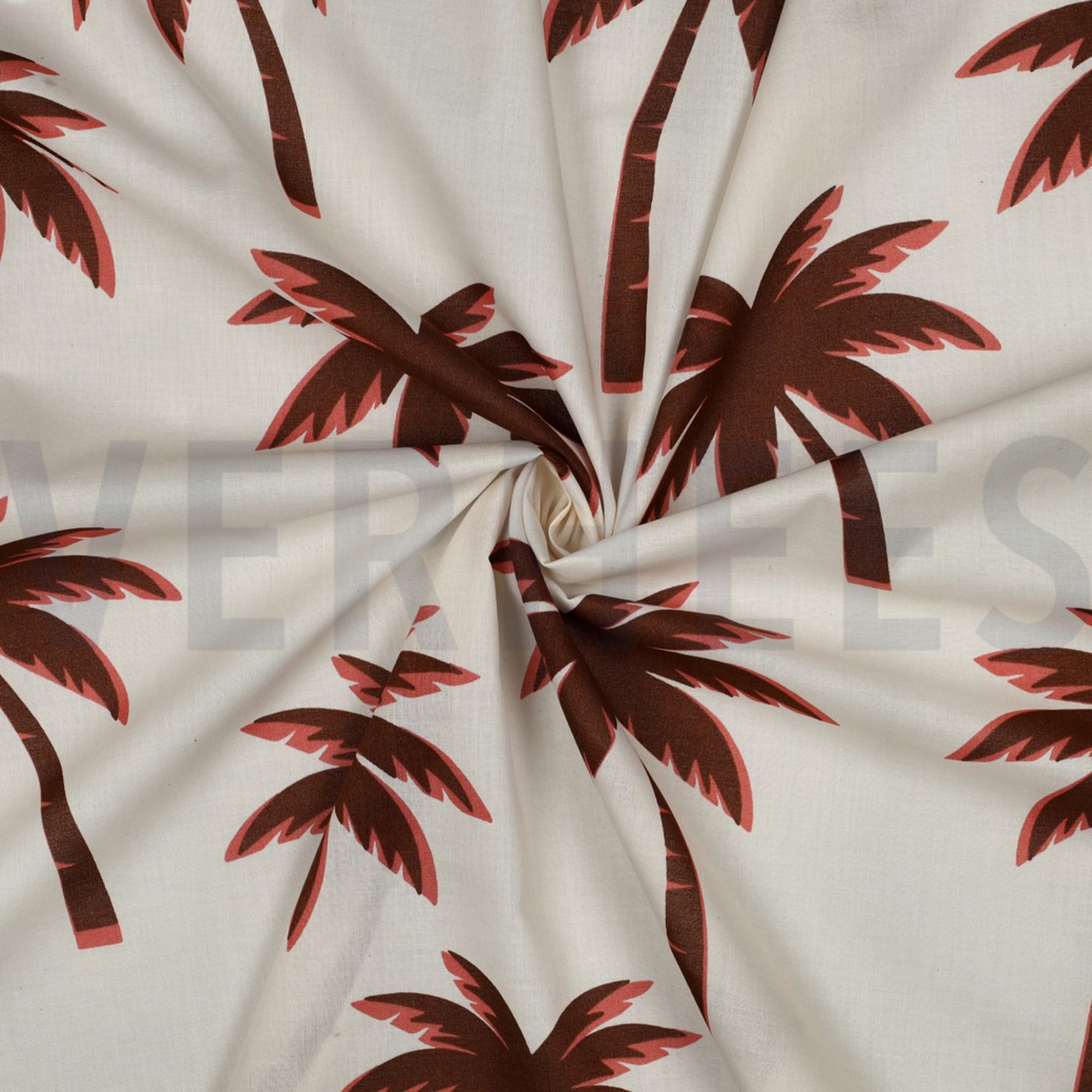 BAUMWOLLE VOILE PALMEN NATUR (high resolution) #3