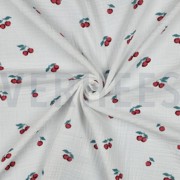 MUSSELIN GOTS FRÜCHTE WEISS (thumbnail) #3