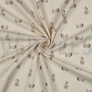 MUSSELIN GOTS NATURAL HUNDE NATUR (thumbnail) #3