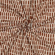 JERSEY GOTS NATURAL STREIFEN NATUR (thumbnail) #3