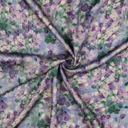 VISKOSE SATIN DIGITAL BLUMEN GRÜN (thumbnail) #3