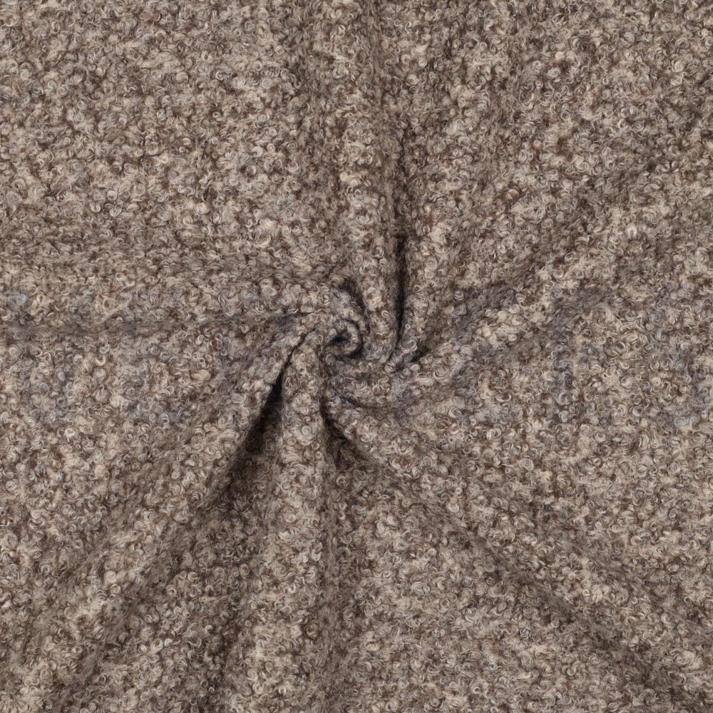 BOUCLÉ BRUIN GEMÊLEERD #7