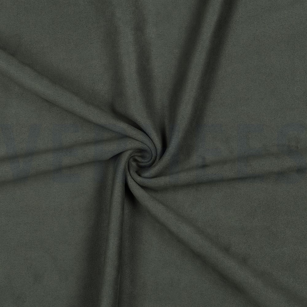 DAIM SYNTHÉTIQUE SCUBA STRETCH VERT CHASSE #7