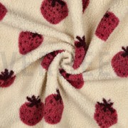 TEDDY JACQUARD ERDBEEREN ECRU (thumbnail) #3