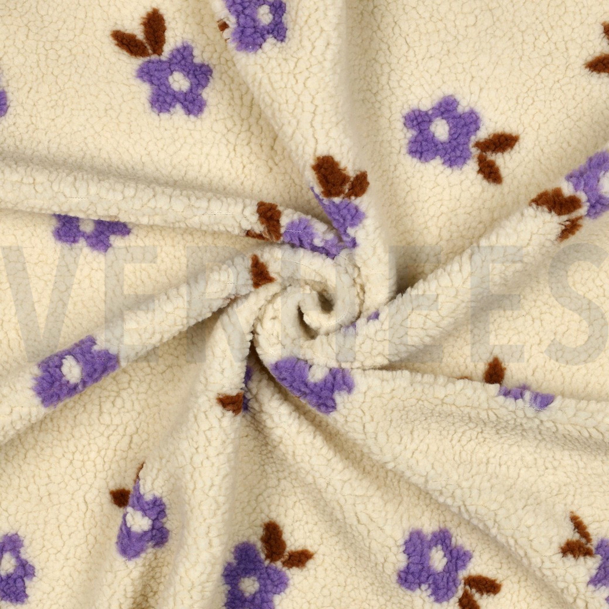 TEDDY JACQUARD FLOWERS ECRU (high resolution) #3