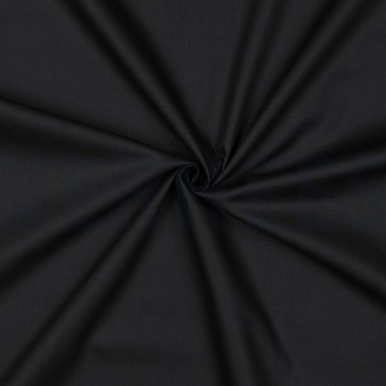 KATOENEN POPLIN GOTS ZWART #7