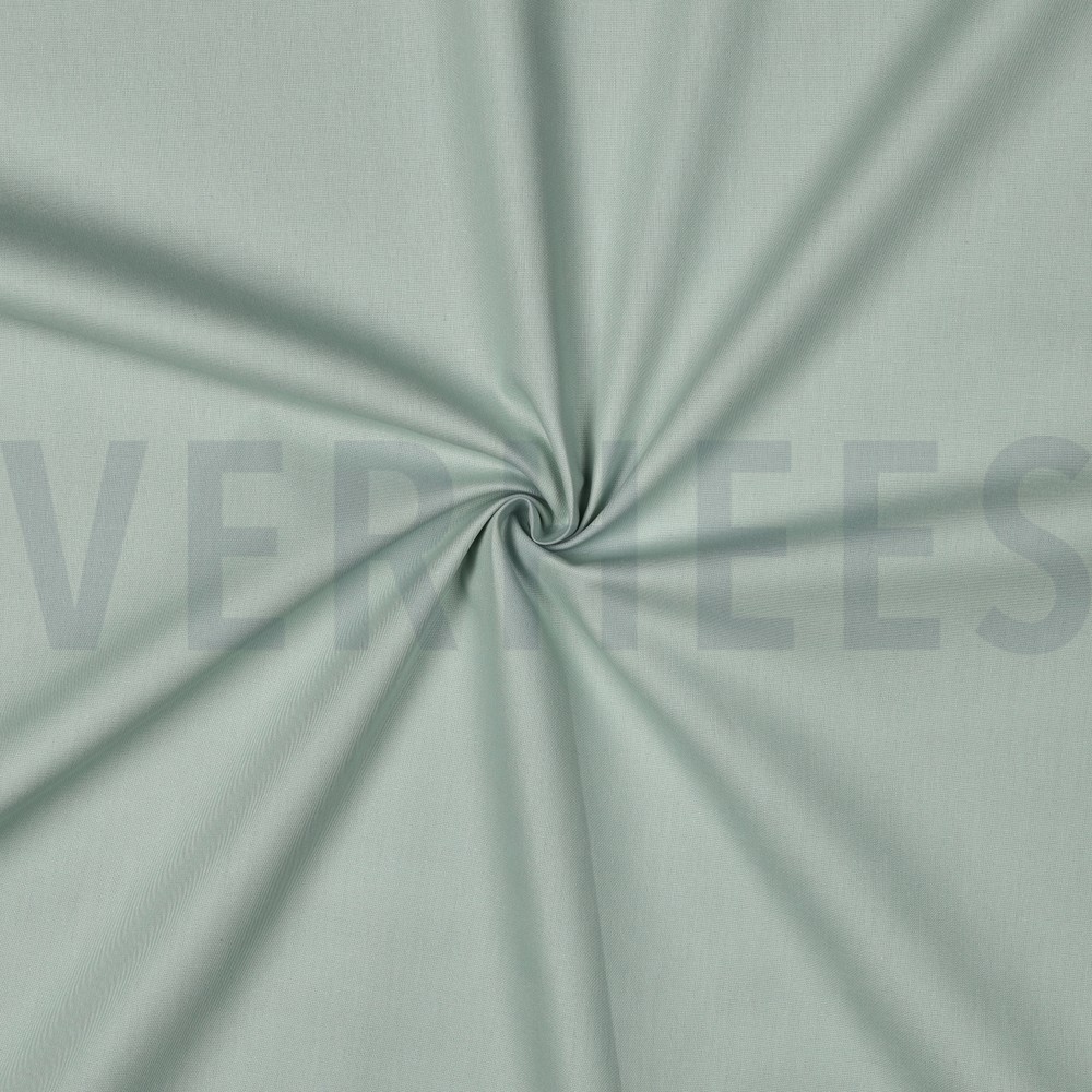 POPLIN GOTS LIGHT GREEN #7