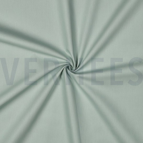 BAUMWOLLE POPELINE GOTS HELLGRÜN #7