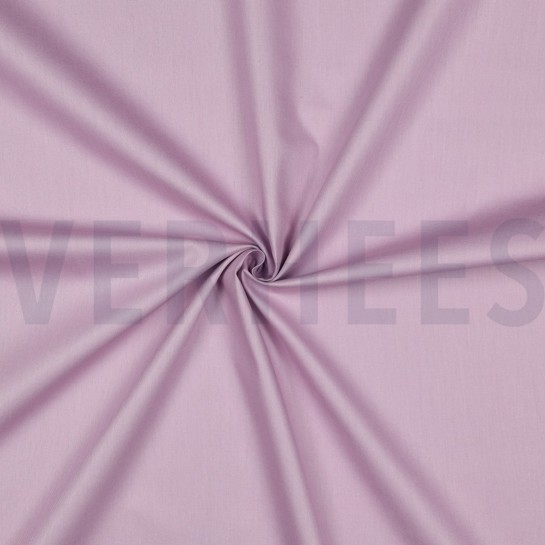 BAUMWOLLE POPELINE GOTS LILA #7