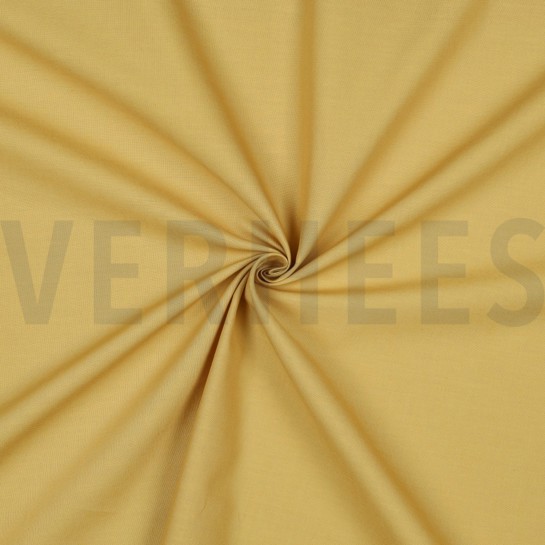 BAUMWOLLE POPELINE GOTS BANANENGELB #7