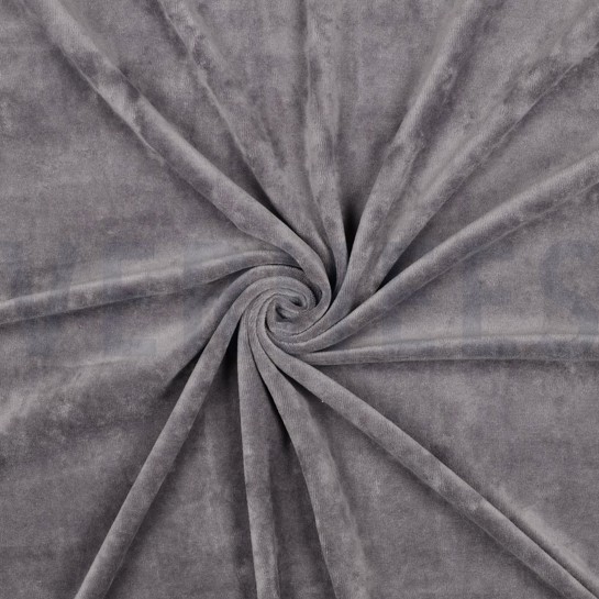 NICKY VELOURS DONKERGRIJS #7