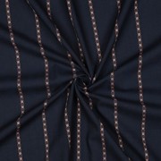 BAUMWOLLE JACQUARD DOBBY MARINEBLAU (thumbnail) #3