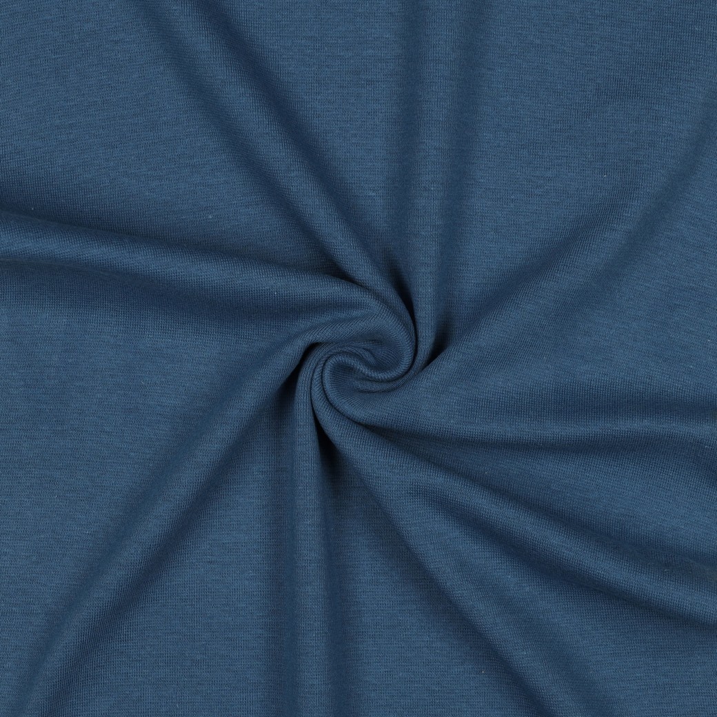 BOORDSTOF GOTS JEANSBLAUW #7