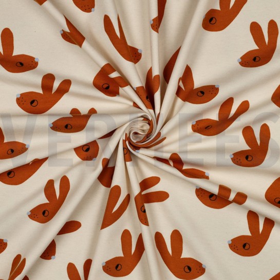 JERSEY GOTS KONIJNEN JENNIFER BOURON NATUREL #7