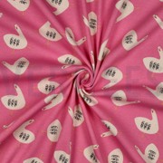 RIPPJERSEY GOTS GÄNSE JENNIFER BOURON FUCHSIA (thumbnail) #3