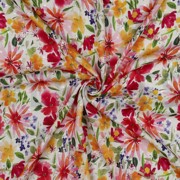 VISCOSE DOBBY DIGITAL FLOWERS MULTICOLOUR (thumbnail) #3