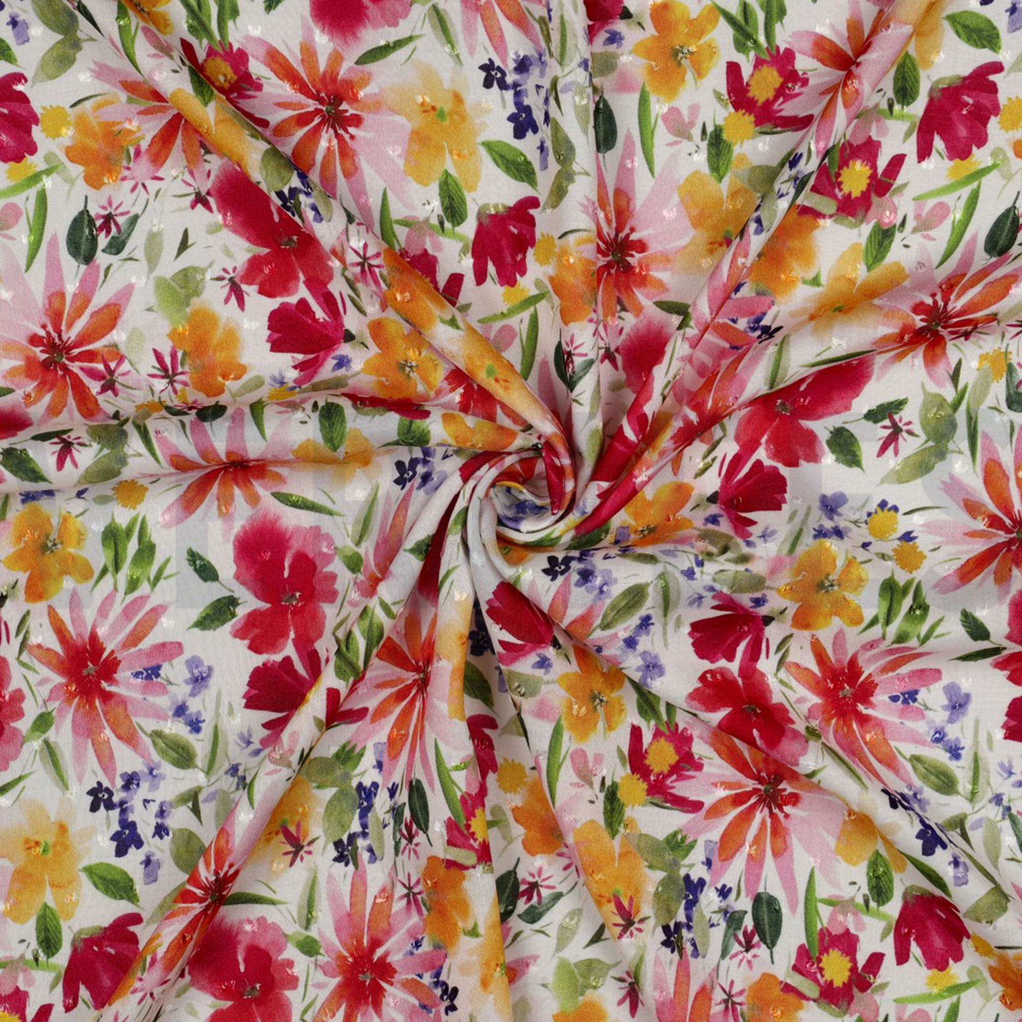 VISCOSE DOBBY DIGITAL FLOWERS MULTICOLOUR (high resolution) #3