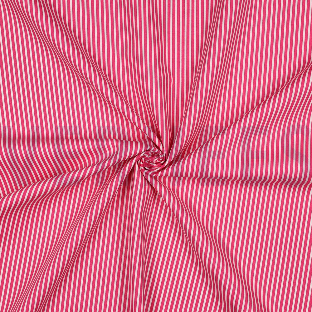 POPLIN STRIPES PINK #7