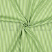 POPLIN STRIPES LIME (thumbnail) #3