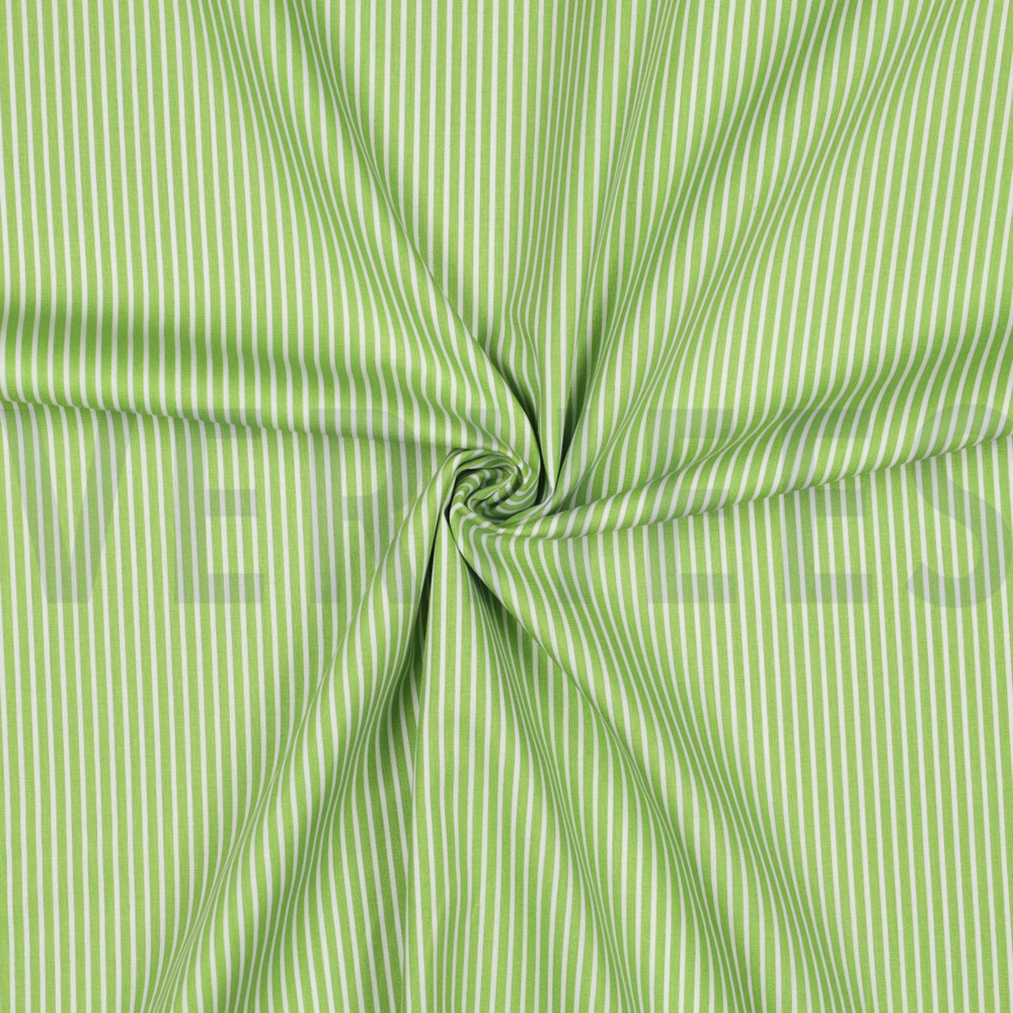 POPLIN STRIPES LIME (high resolution) #3