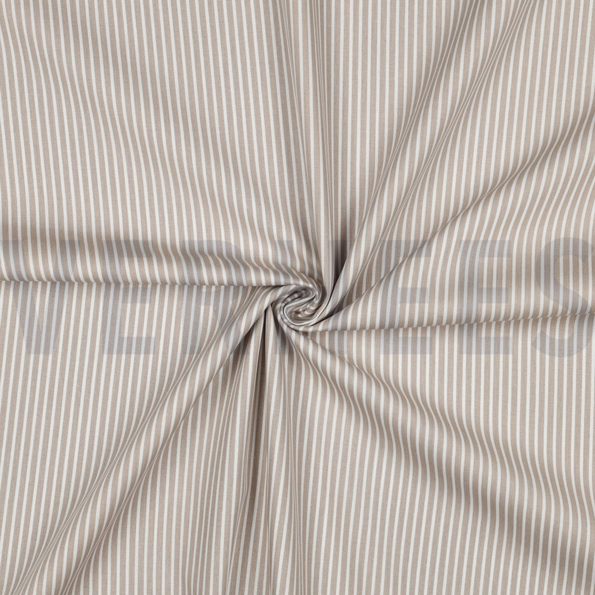 POPELINE DE COTON RAYURE SABLE (high resolution) #3