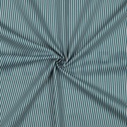 KATOENEN POPLIN STREPEN PETROL (thumbnail) #3