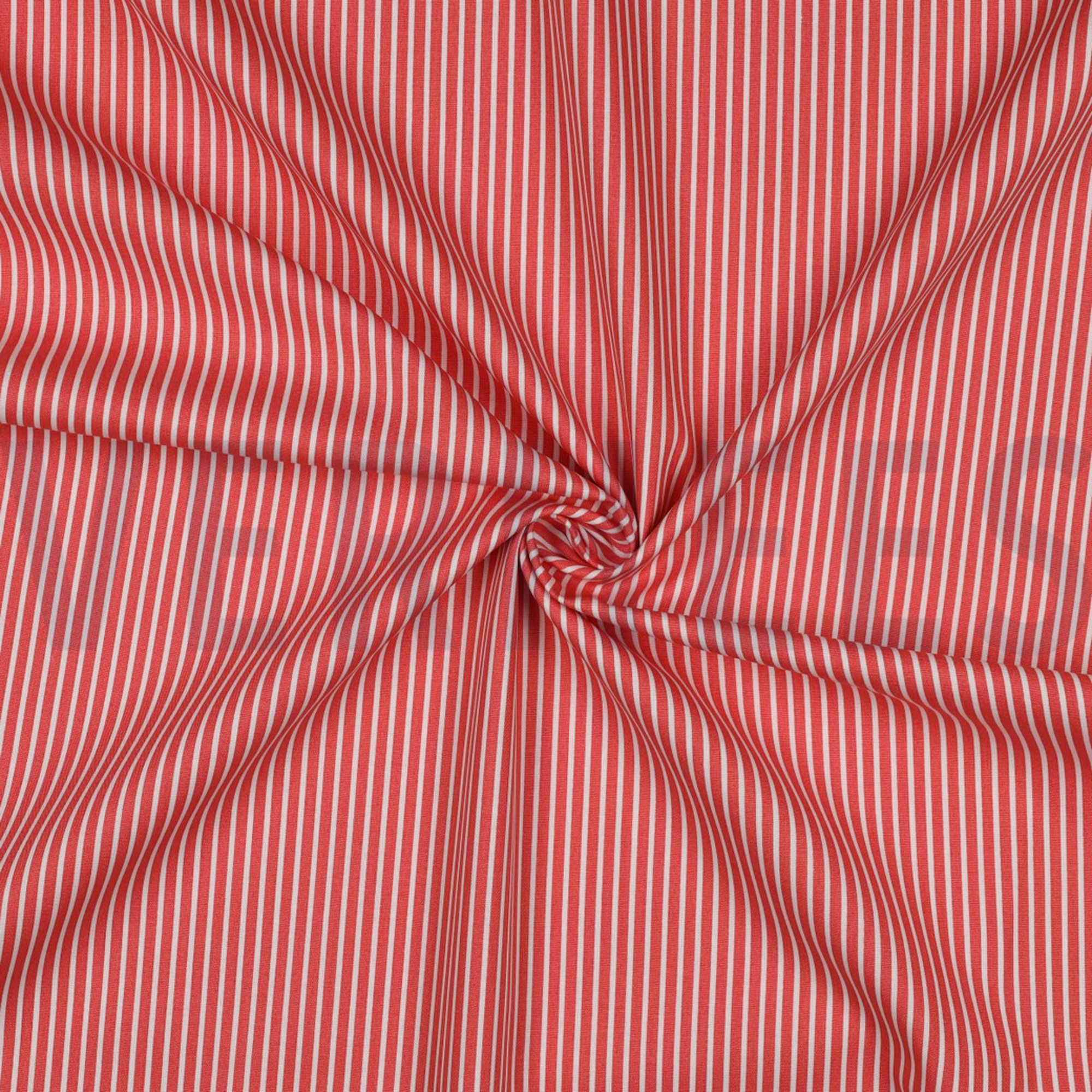 POPLIN STRIPES CORAL (high resolution) #3