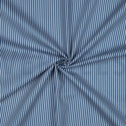 KATOENEN POPLIN STREPEN BLAUW (thumbnail) #3