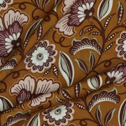 VISCOSE RADIANCE BLOEMEN LICHTBRUIN (thumbnail) #3