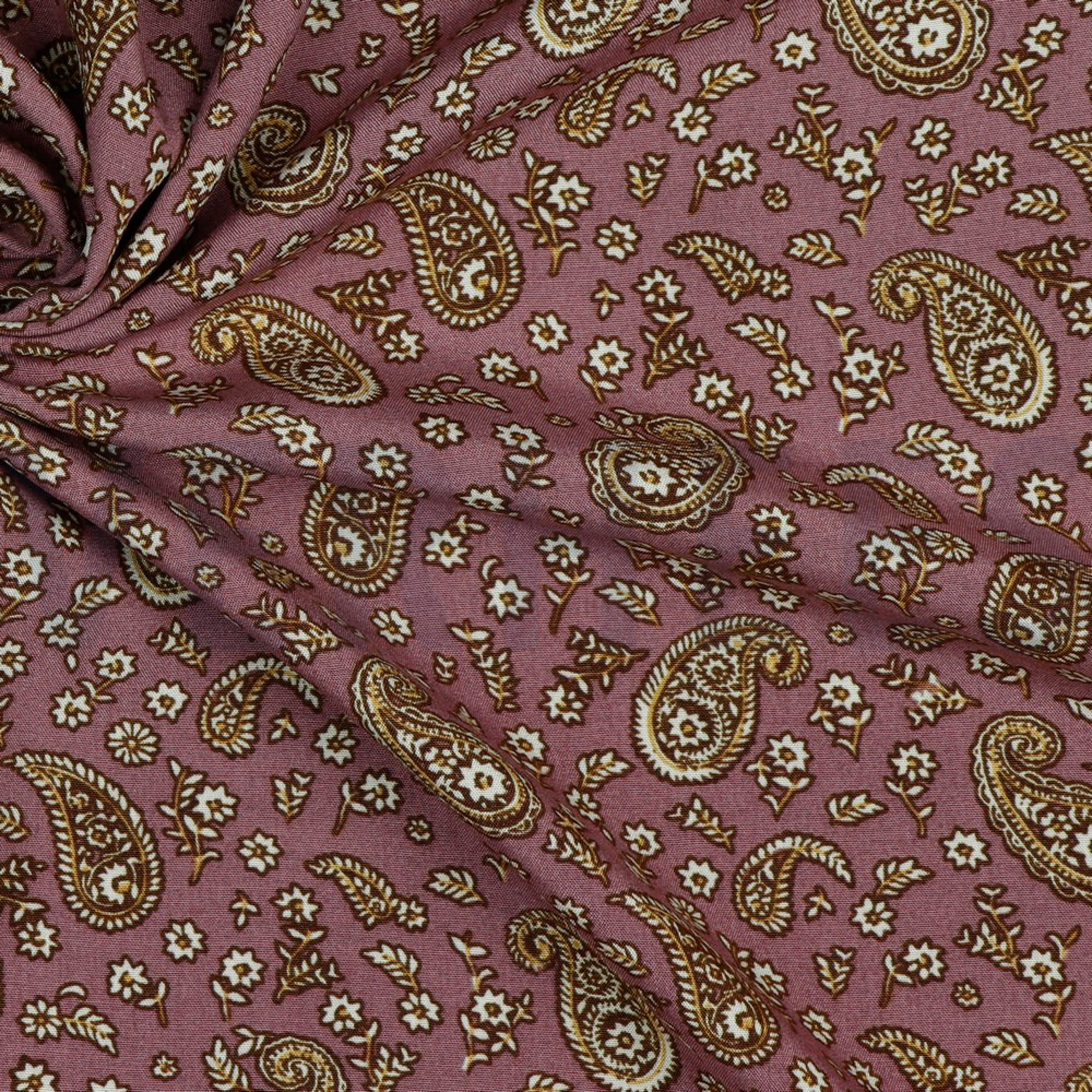 VISCOSE RADIANCE PAISLEY MAUVE (high resolution) #3