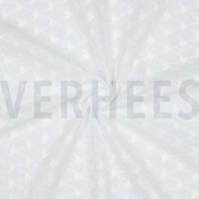 KATOEN EMBROIDERY TWEE-ZIJDIGE GOLFRAND WIT (thumbnail) #3