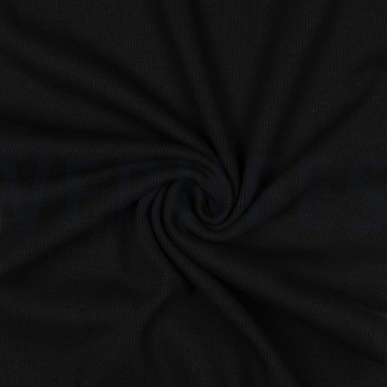 RIB TUBE GOTS BLACK #7