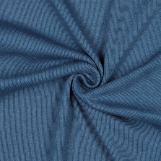 BORD-CÔTE CÔTELÉ GOTS JEAN BLEU #7