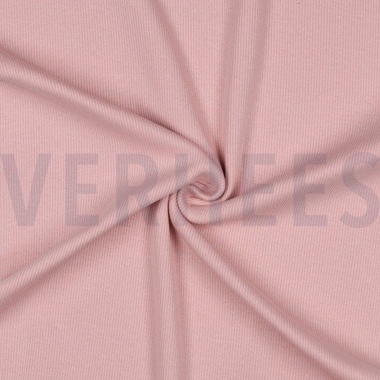 RIB BOORDSTOF GOTS BLUSH #7