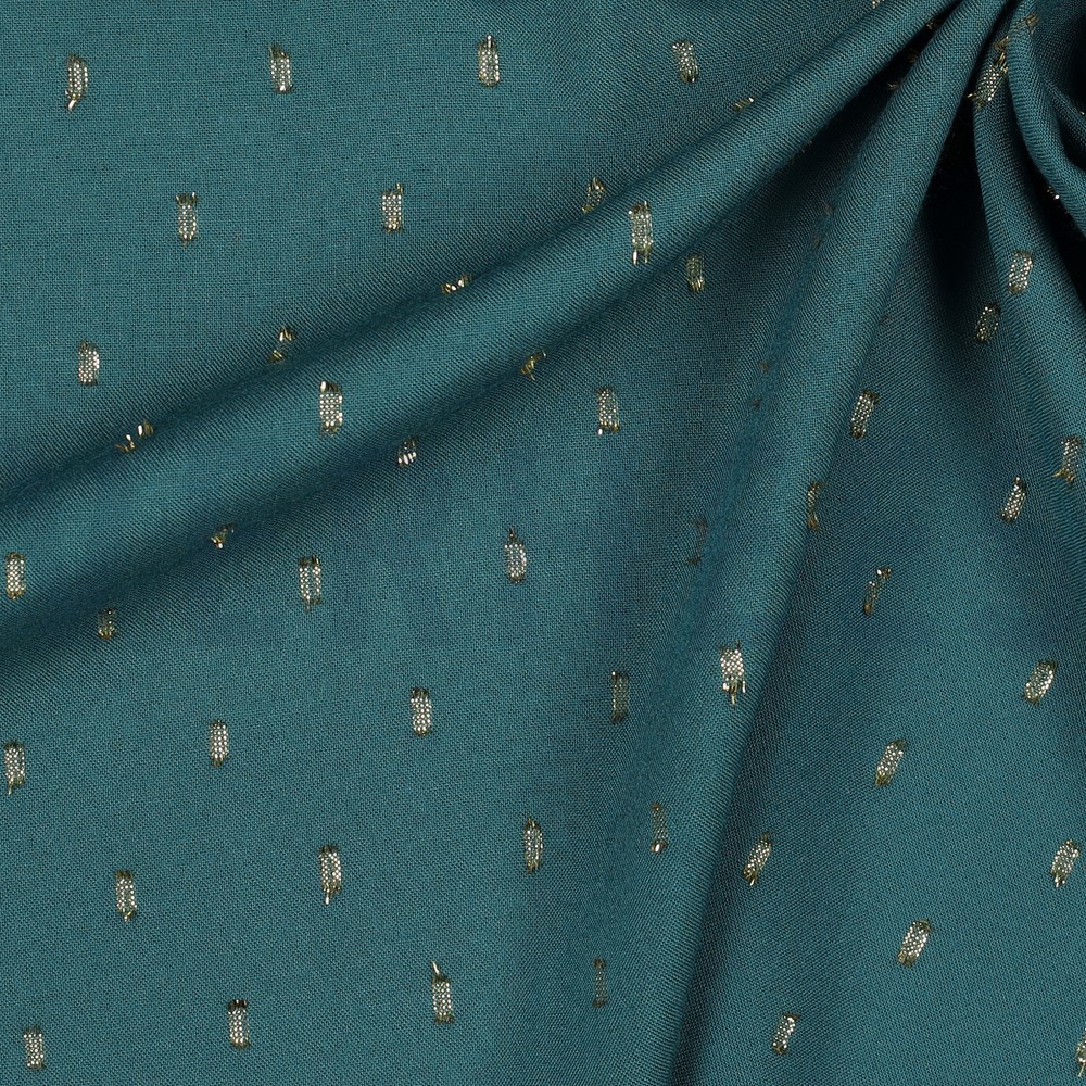 VISCOSE LUREX EMERALD #7