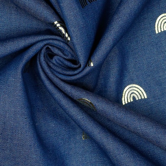 JEANS REGENBOGEN FOLIE INDIGO DONKERBLAUW #7