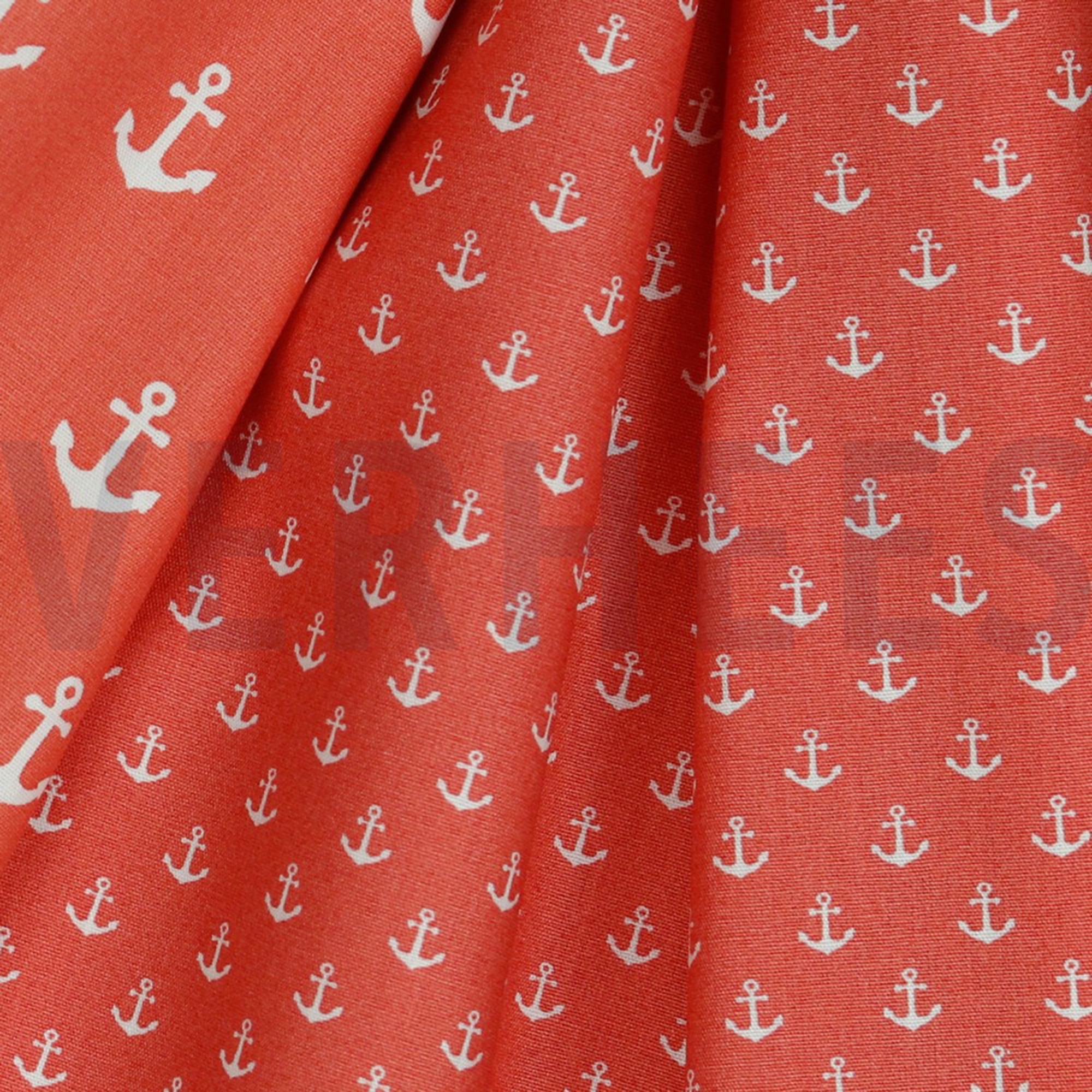 POPLIN ANCHORS CORAL (high resolution) #3