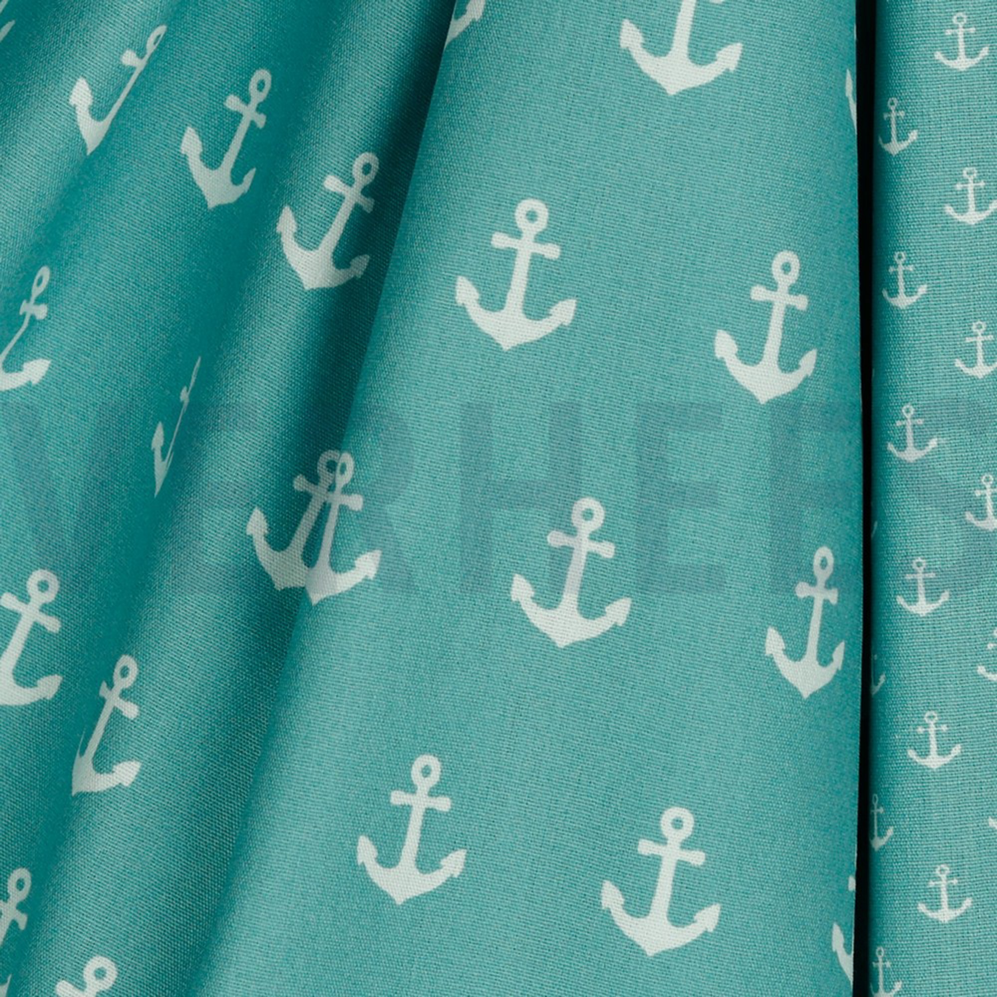 POPLIN ANCHORS OLD GREEN (high resolution) #3