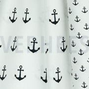 POPELINE DE COTON ANCRE BLANC/NOIR (thumbnail) #3