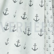 KATOENEN POPLIN ANKERS WIT/GRIJS (thumbnail) #3