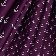 POPLIN PETIT ANCHORS PURPLE (thumbnail) #3