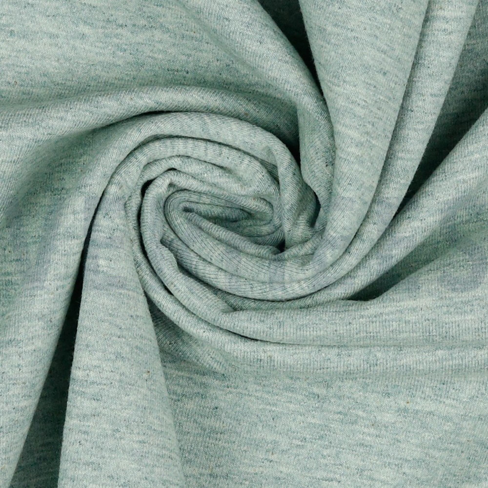 JERSEY GREEN MELANGE (high resolution) #3