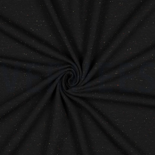 COSY COLOURS SWEAT SCHWARZ #7