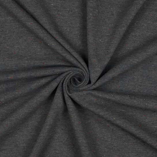 COSY COLOURS SWEAT GRAU MELIERT #7