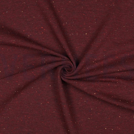 COSY COLOURS SWEAT BORDEAUX MELANGE #7